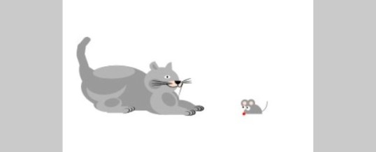 Gato con guantes no caza ratones